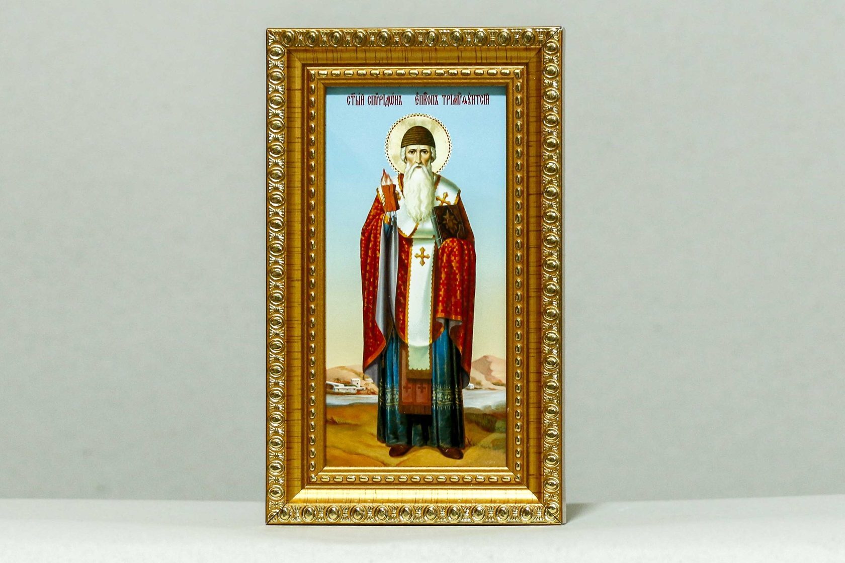 Икона Святитель Спиридон Тримифунтский