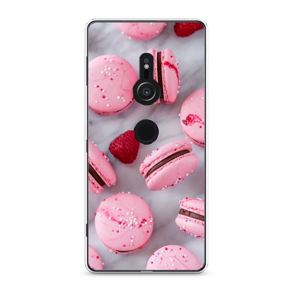 Чехол Awog на Sony Xperia XZ2 Макарони с малиной