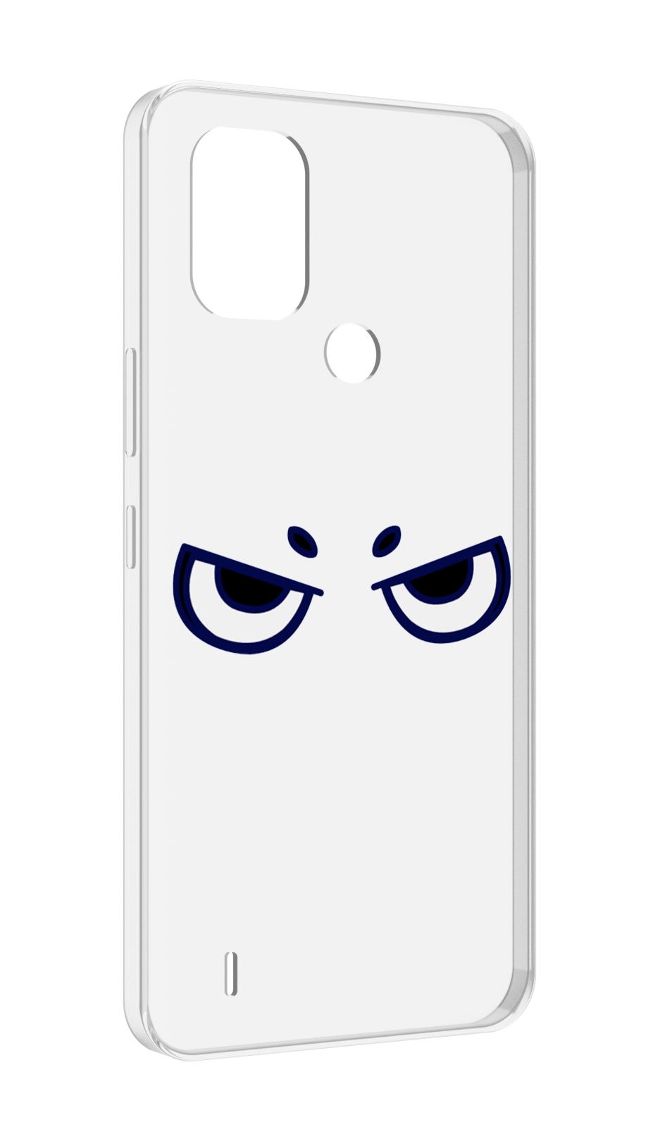 

Чехол MyPads злые-глазки для Nokia C31, Прозрачный, Tocco