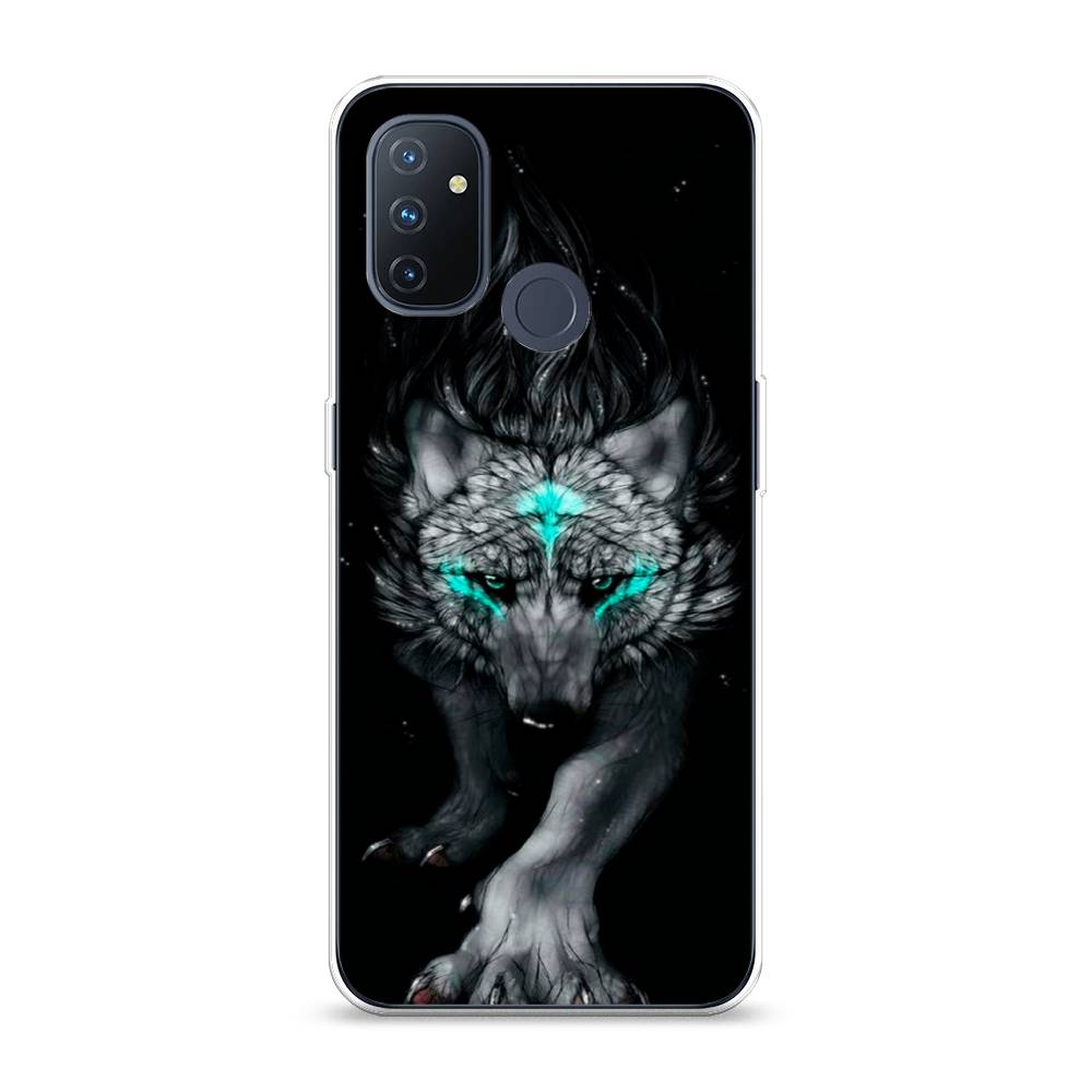 

Чехол Awog на OnePlus Nord N100 / ВанПлас Nord N100 "Волшебный волк", Черный;серый, 152450-2