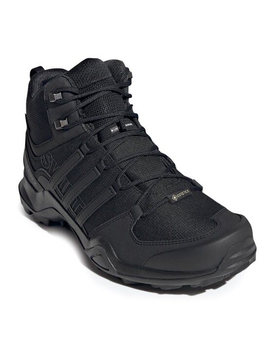 Ботинки мужские Adidas Terrex Swift R2 Mid GORE-TEX Hiking Shoes IF7636 черные 44 2/3 EU