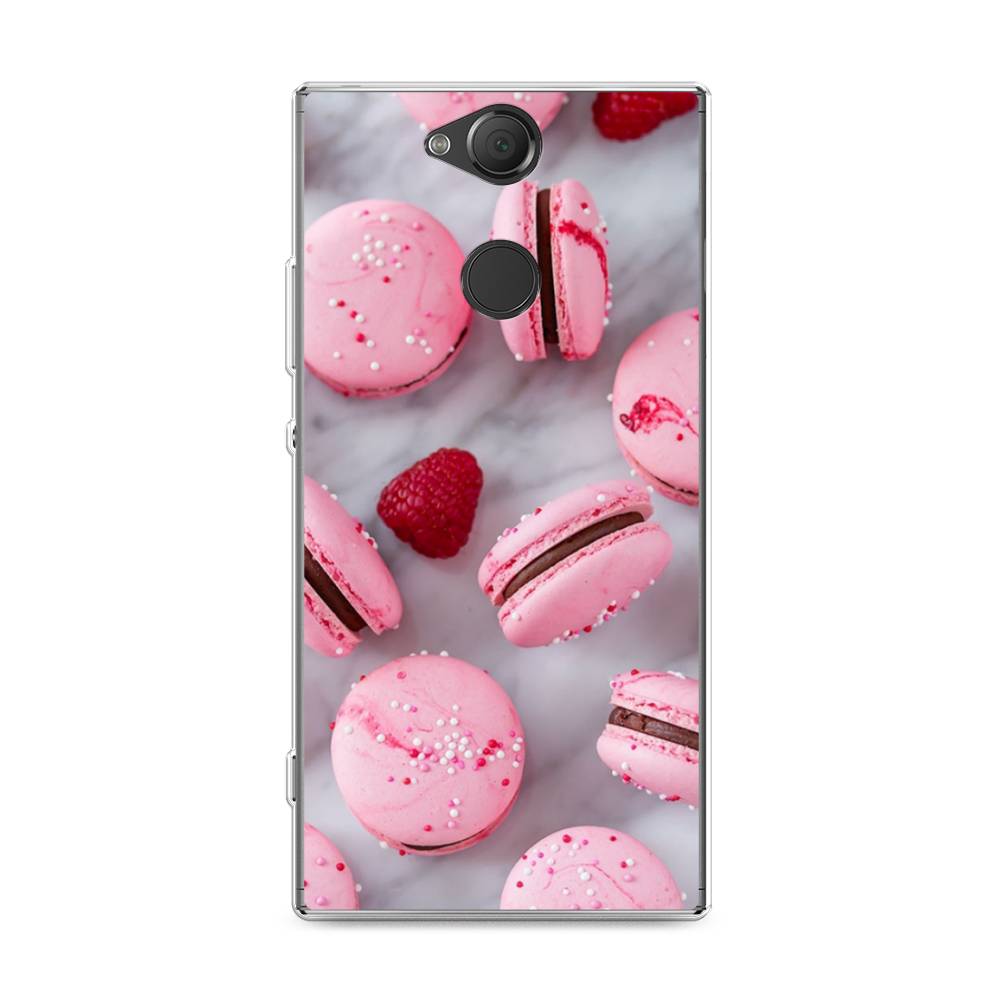 

Чехол Awog на Sony Xperia XA2 Plus "Макарони с малиной", Разноцветный, 53550-10