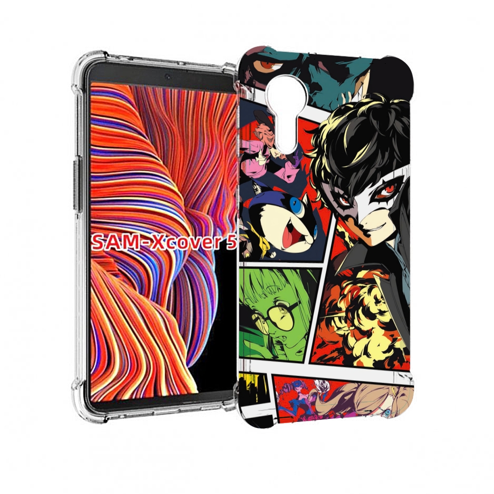

Чехол MyPads Persona 5 art для Samsung Galaxy Xcover 5, Прозрачный, Tocco