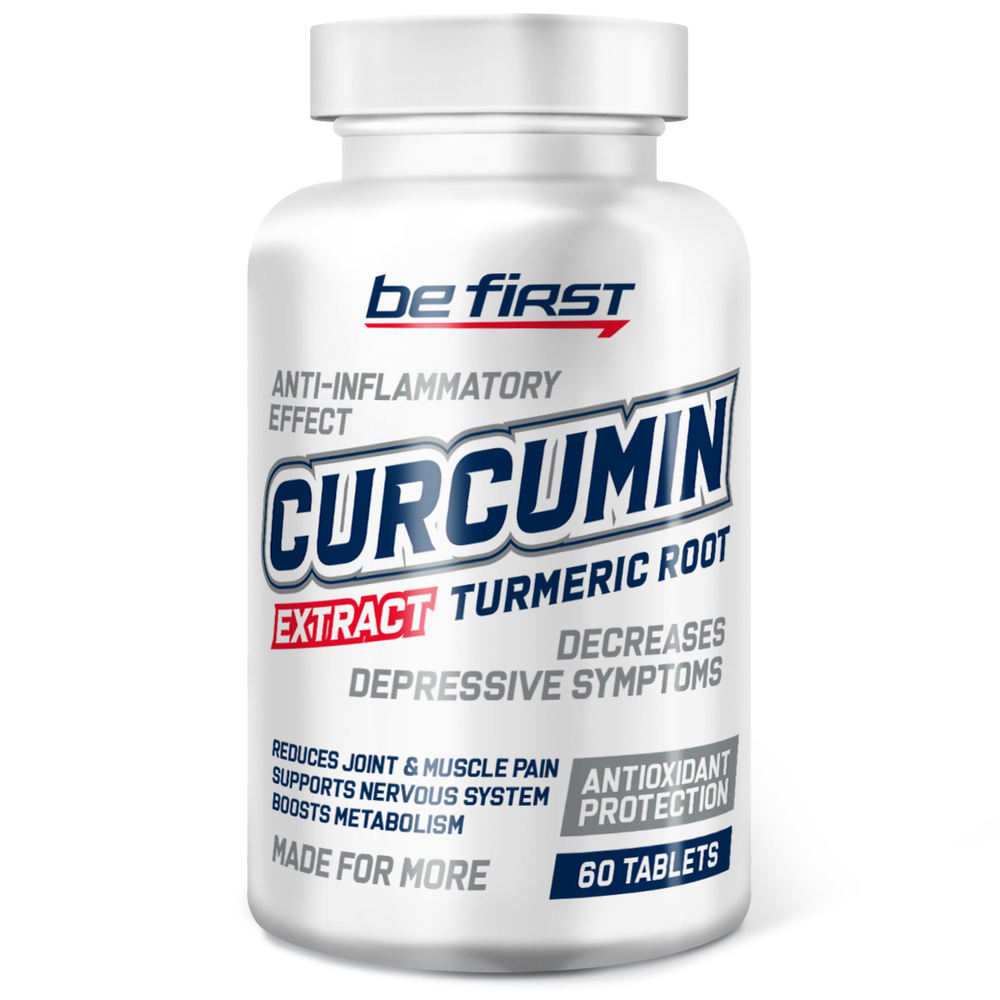 Be First Curcumin 95% (куркумин) 60 таблеток