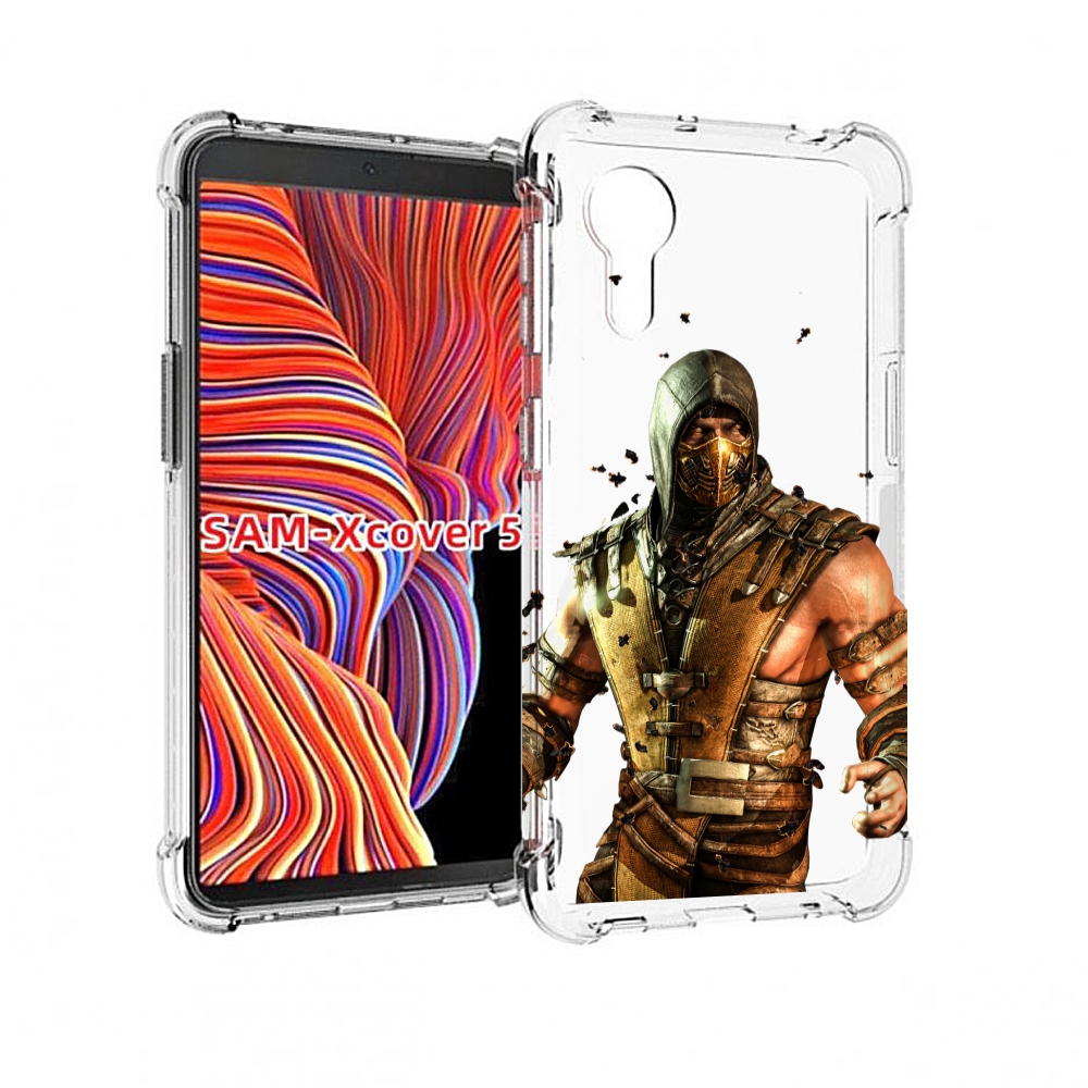 

Чехол MyPads Mortal Kombat scorpion для Samsung Galaxy Xcover 5, Прозрачный, Tocco