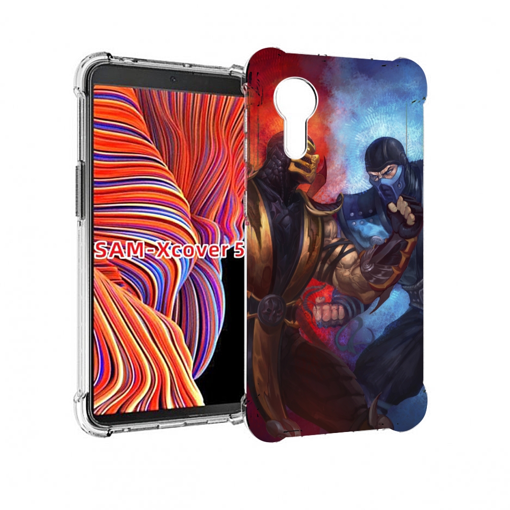 

Чехол MyPads Mortal Kombat art для Samsung Galaxy Xcover 5, Прозрачный, Tocco