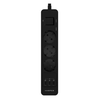 

Сетевой фильтр Harper UCH-330 black