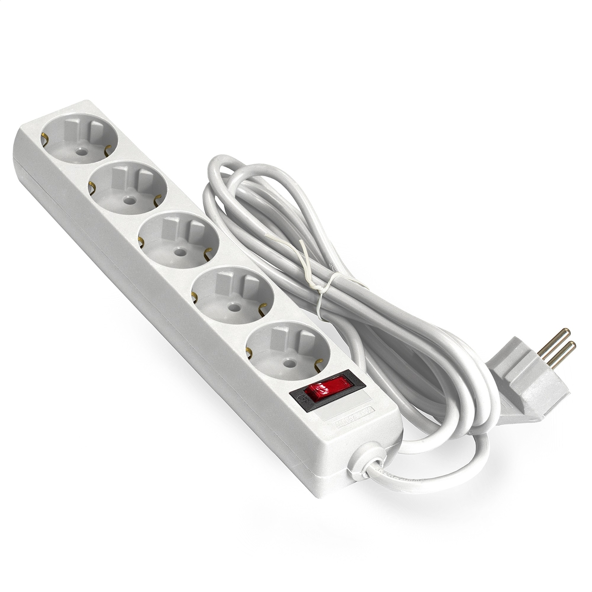 фото Сетевой фильтр exegate 5 sockets 1.8m sp-5-1.8w white 221174 nobrand