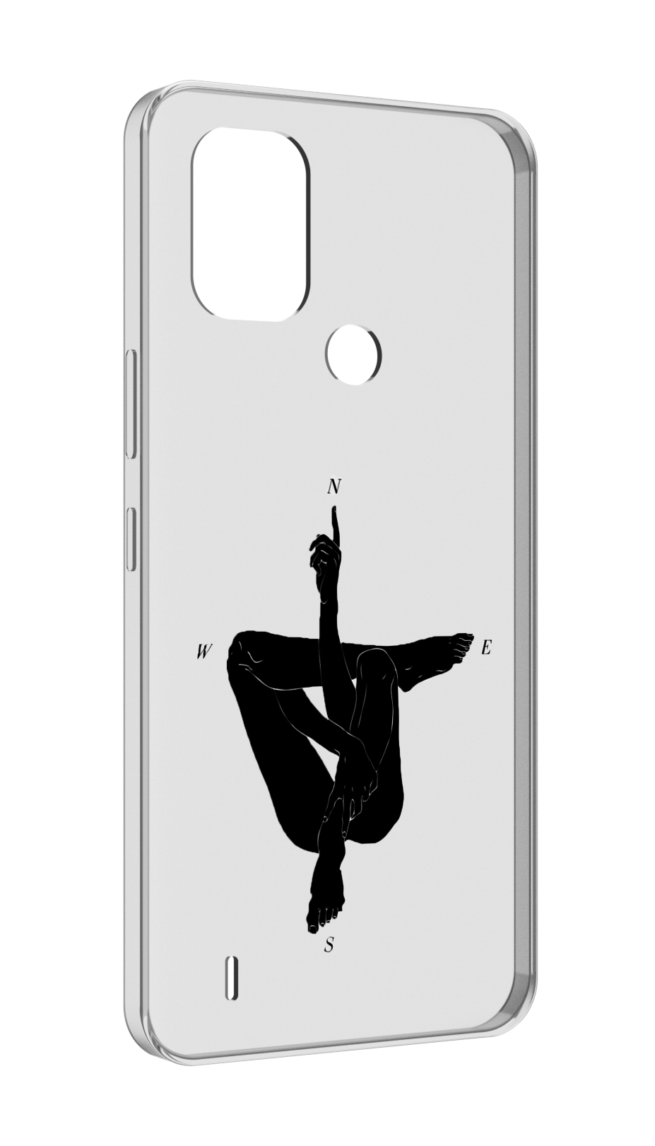 

Чехол MyPads живой компас для Nokia C31, Прозрачный, Tocco