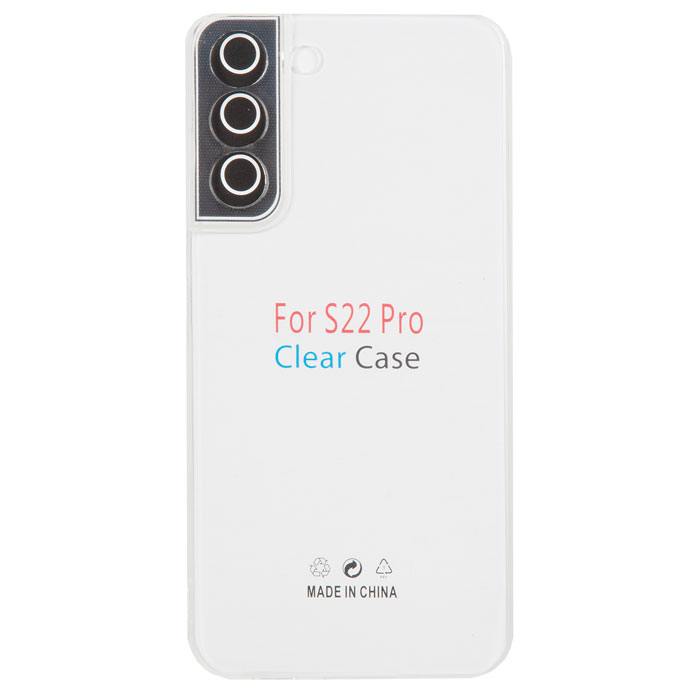 

Чехол Clear Case Rocknparts для Samsung Galaxy S22 Plus прозрачный силикон, техпак