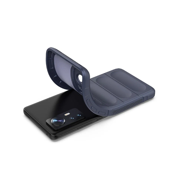 

Противоударный чехол Flexible Case для Xiaomi Mi 12 / 12X, Синий