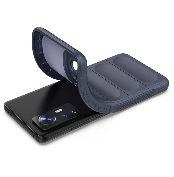 

Противоударный чехол Flexible Case для Xiaomi Mi 12 / 12X, Синий