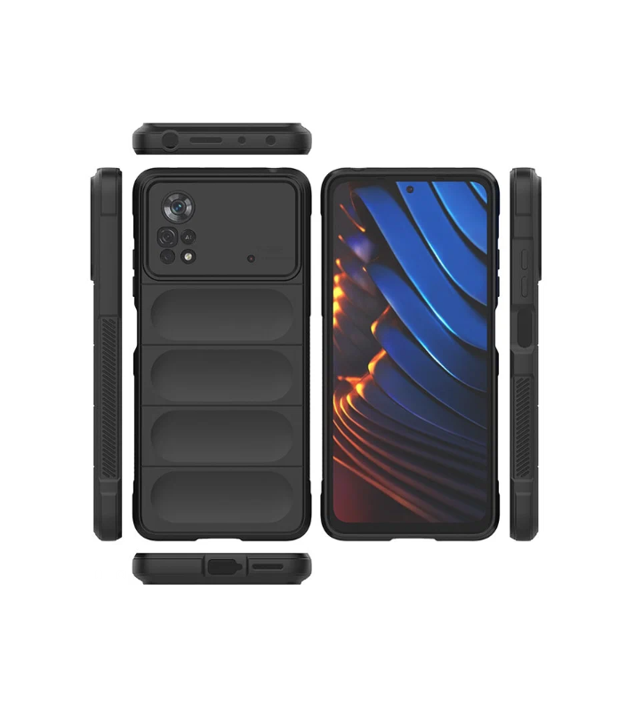 Противоударный чехол Flexible Case для Xiaomi Poco X4 Pro 5G