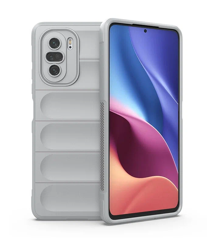 Противоударный чехол Flexible Case для Xiaomi Poco F3
