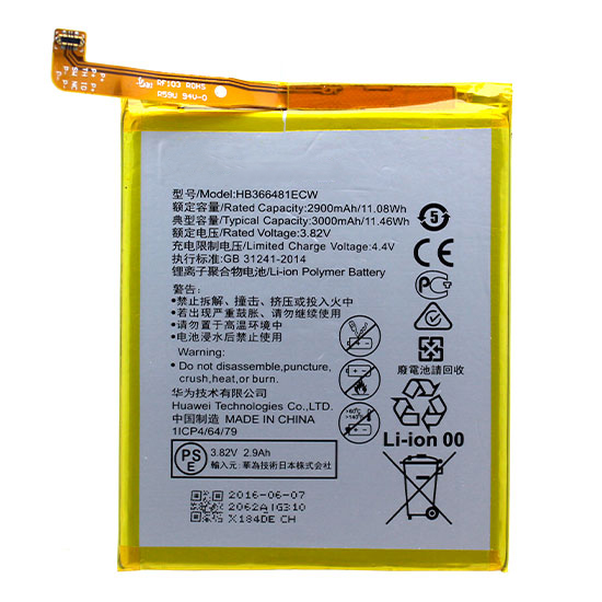 

Аккумуляторная батарея BaseMarket для Huawei PRA-TL10 (HB366481ECW) OEM