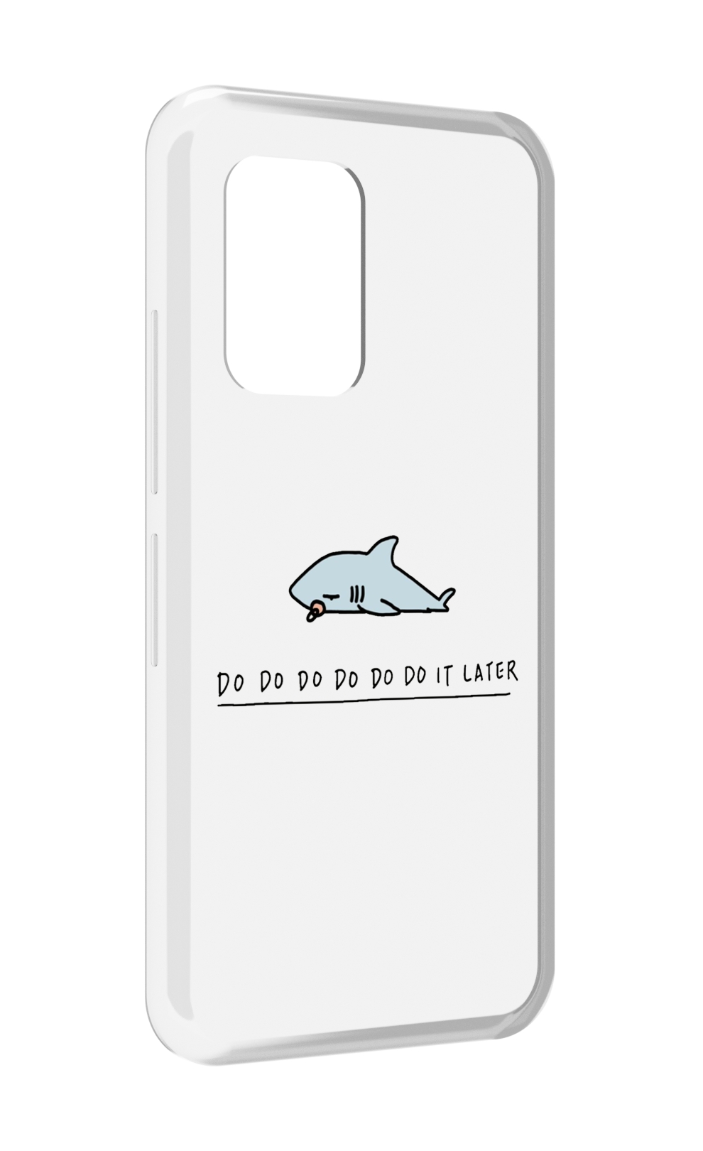 

Чехол MyPads Мини-акула для UMIDIGI Bison GT, Прозрачный, Tocco