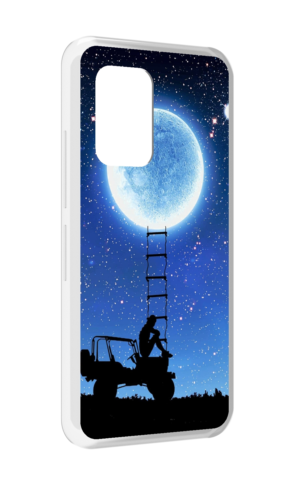 

Чехол MyPads Машина-на-лун для UMIDIGI Bison GT, Прозрачный, Tocco