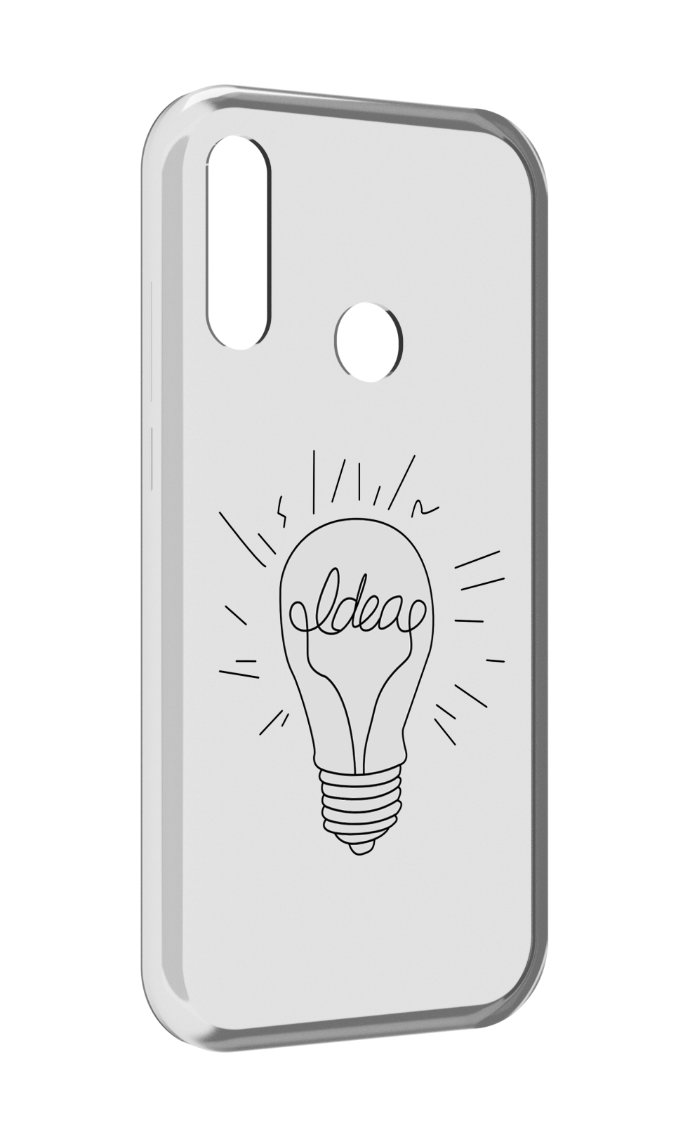 

Чехол MyPads лампочка-с-идеей для Lenovo Z6 Pro Youth Edition / Z6 Pro Lite, Прозрачный, Tocco