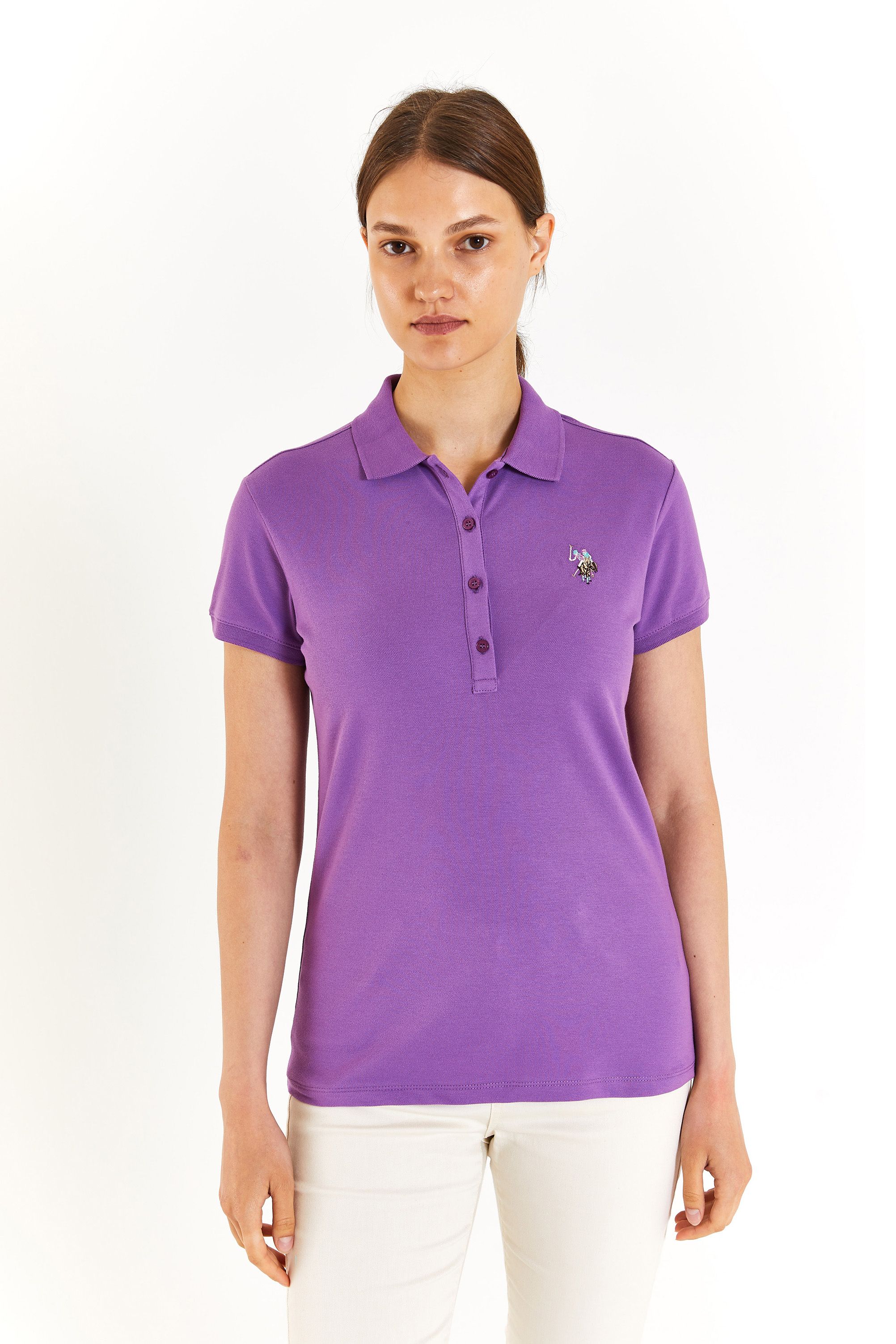 

Футболка женская U.S. POLO Assn. G082SZ0110TP0124-CLR фиолетовая M, Фиолетовый, G082SZ0110TP0124-CLR