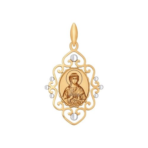 

Подвеска из золота Golden Eagle 101714, эмаль, 101714