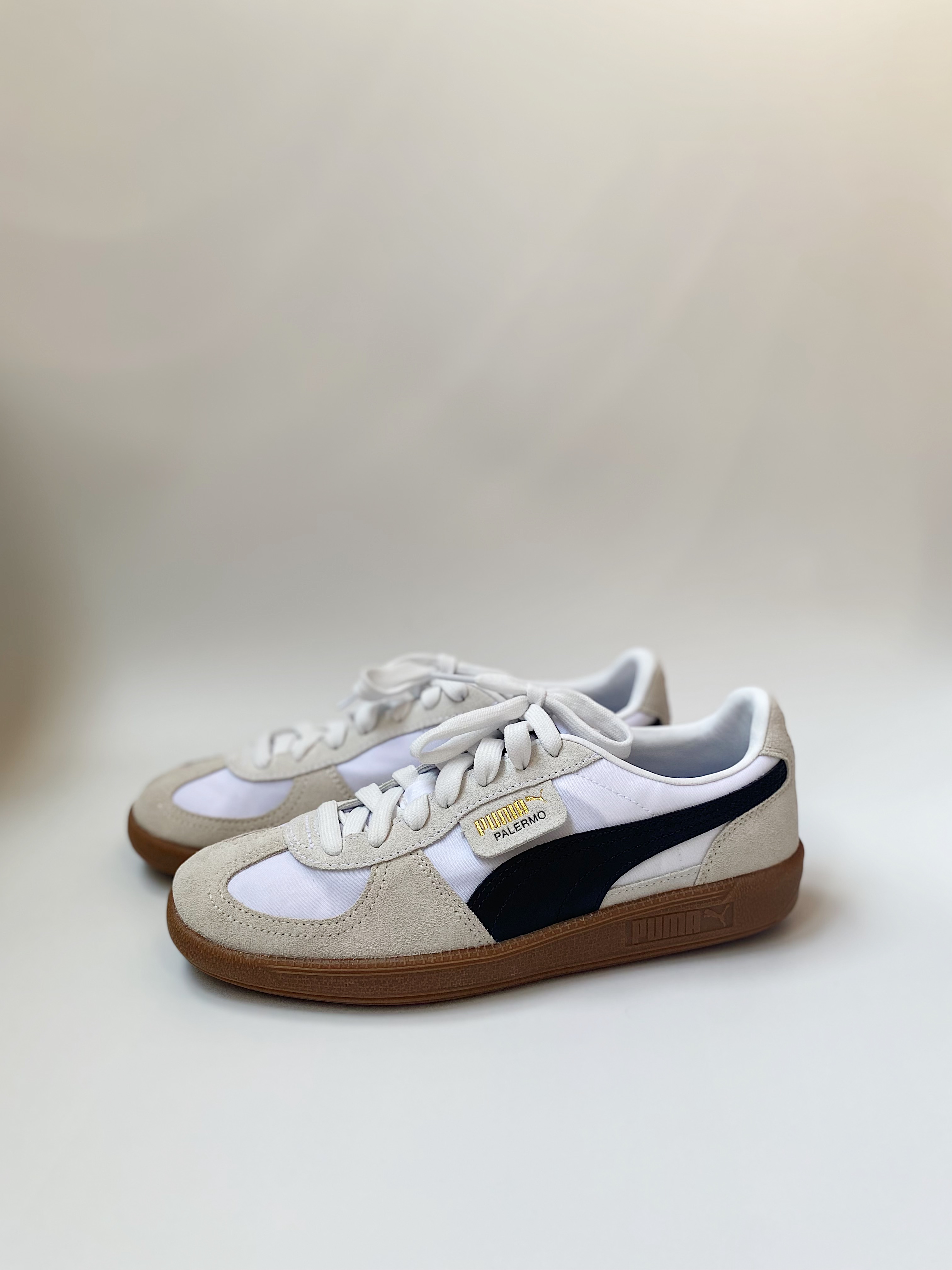

Кеды женские PUMA Palermo бежевые 40 EU, Бежевый, Palermo