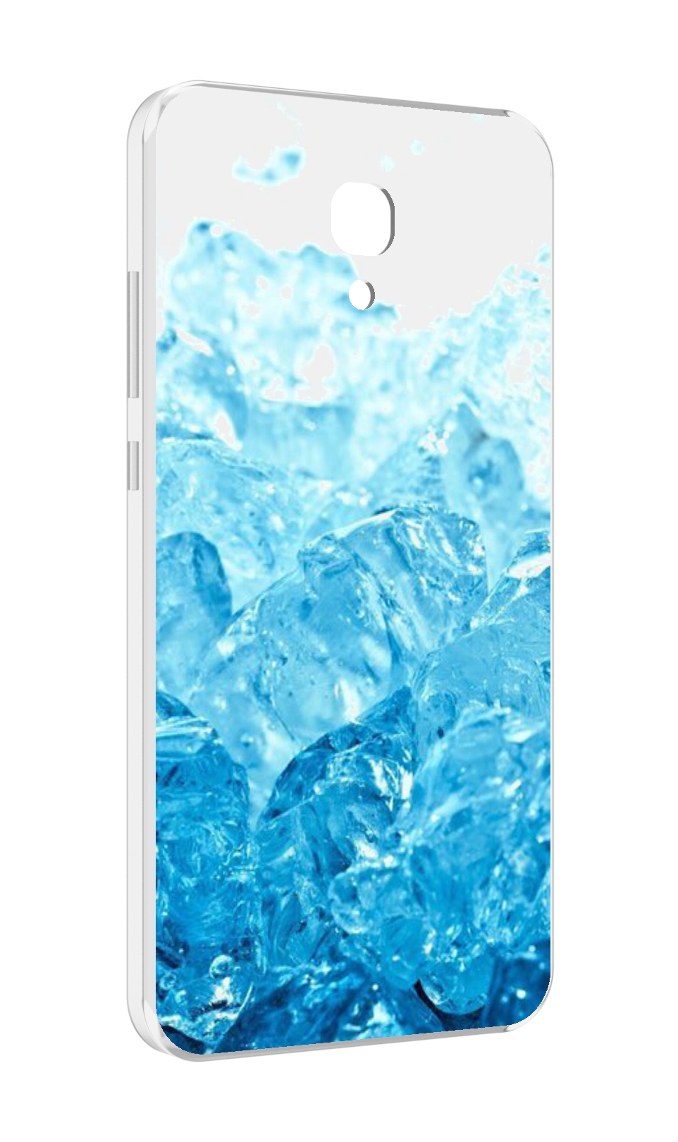 

Чехол MyPads кусочки-льда для Meizu M6 (M711Q), Прозрачный, Tocco