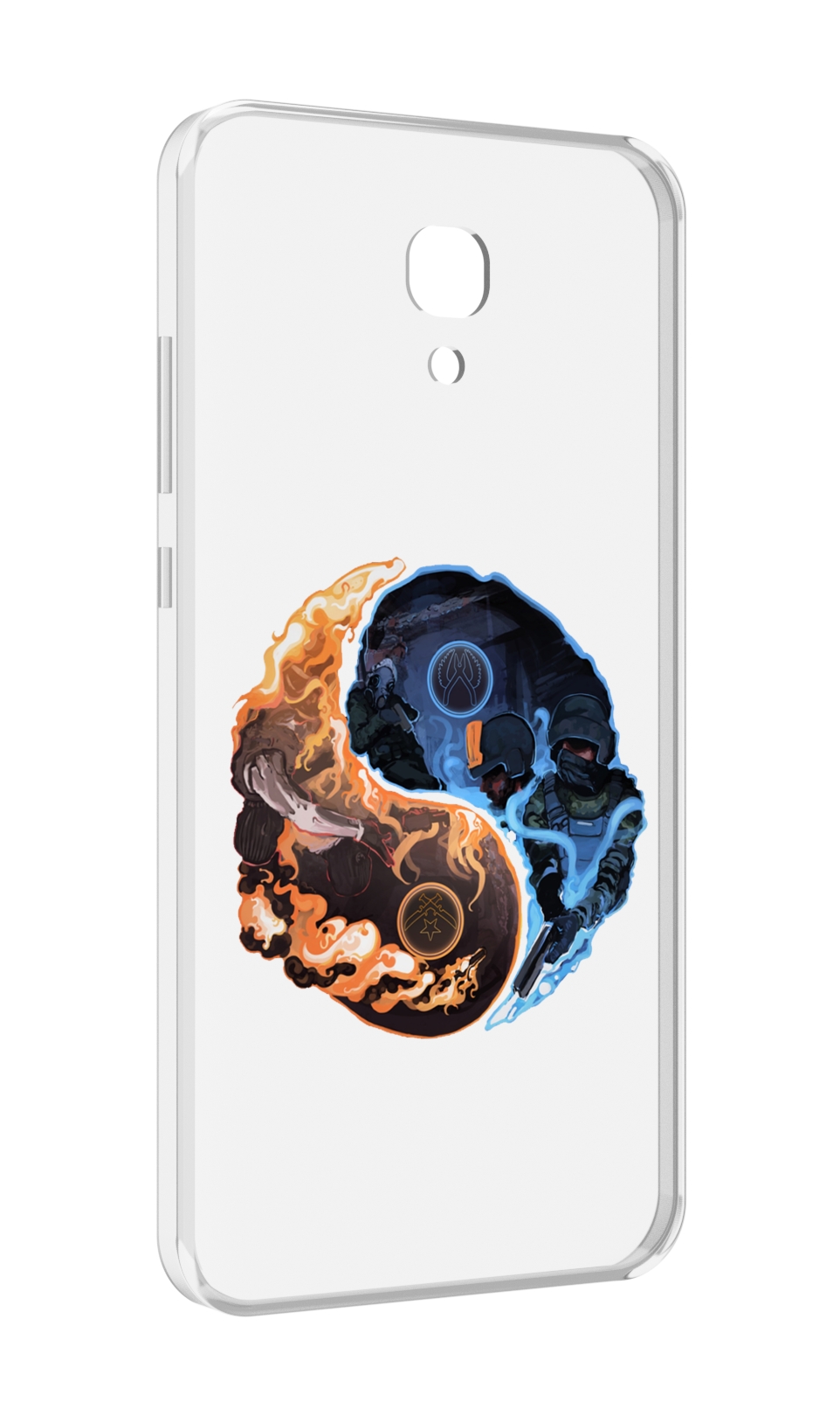 

Чехол MyPads кс-го-инь-янь для Meizu M6 (M711Q), Прозрачный, Tocco