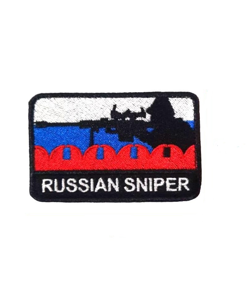

Нашивка на липучке Russian Sniper 00116080 8х5.5 см, Разноцветный, 45463
