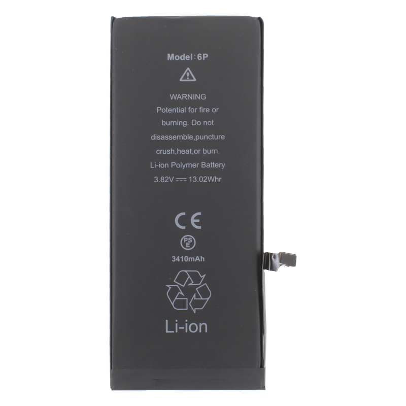 

Аккумуляторная батарея для Apple iPhone 6 Plus (усиленная) (3410mAh)