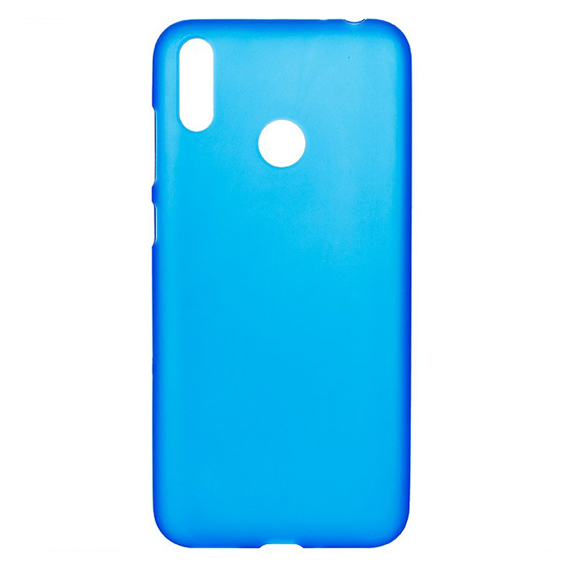 

Чехол силиконовый матовый BaseMarket для Huawei BKK-L21 (синий)