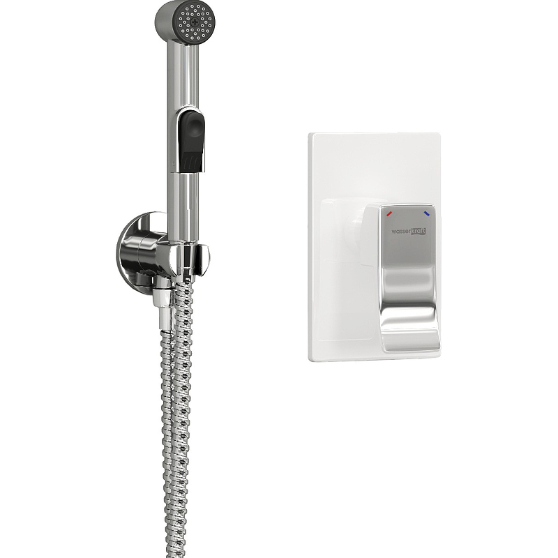 

WasserKRAFT Гигиенический душ WasserKRAFT A010657 со смесителем, Хром