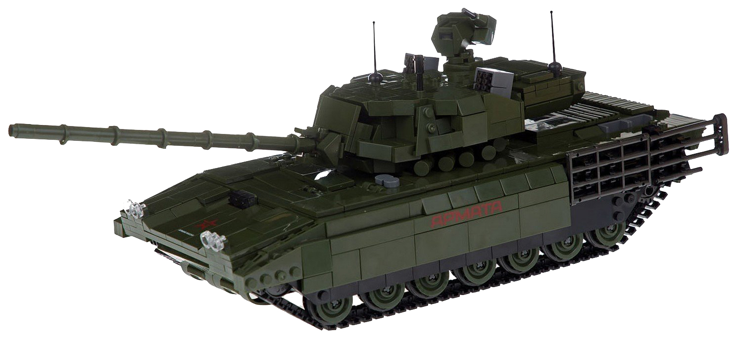 Конструктор Армия России Танк Т-14 АРМАТА 1612 деталей