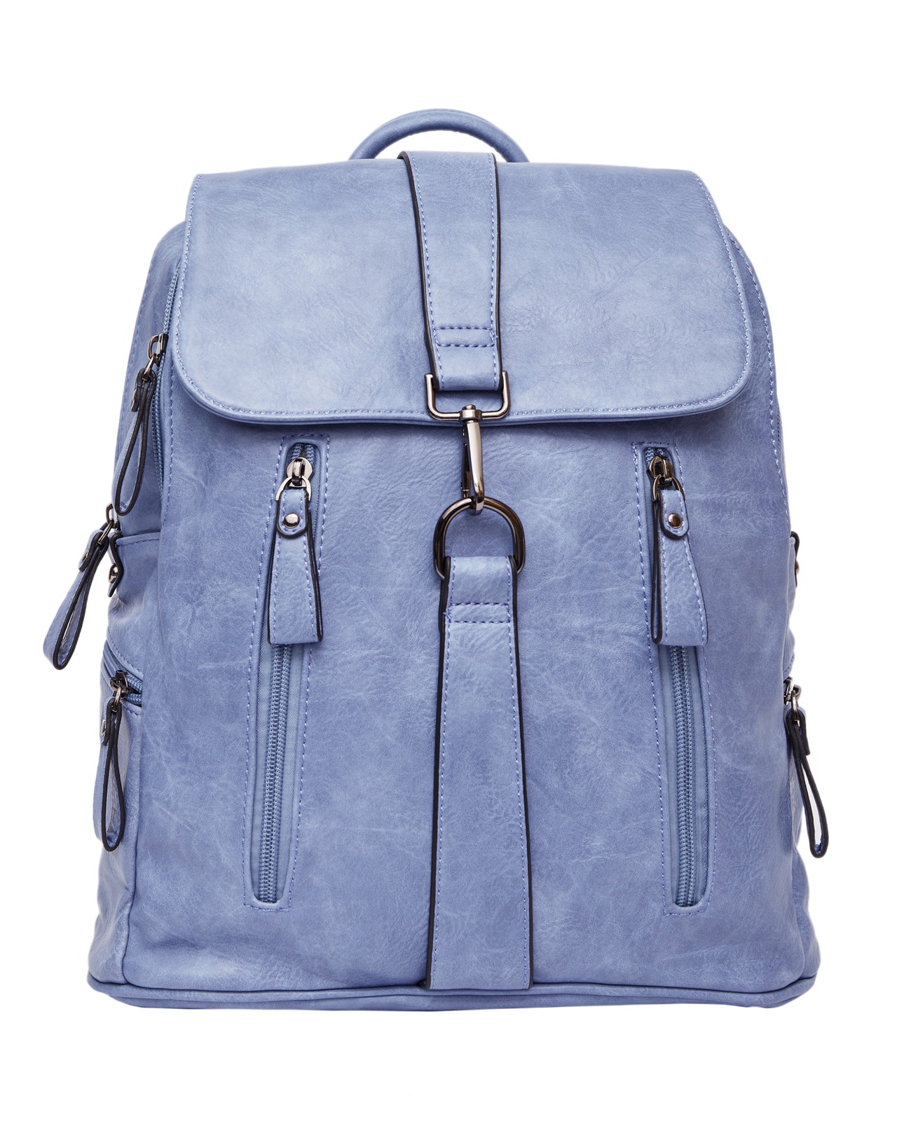 Рюкзак женский BAGS-ART PY1971 голубой, 35х30х10 см