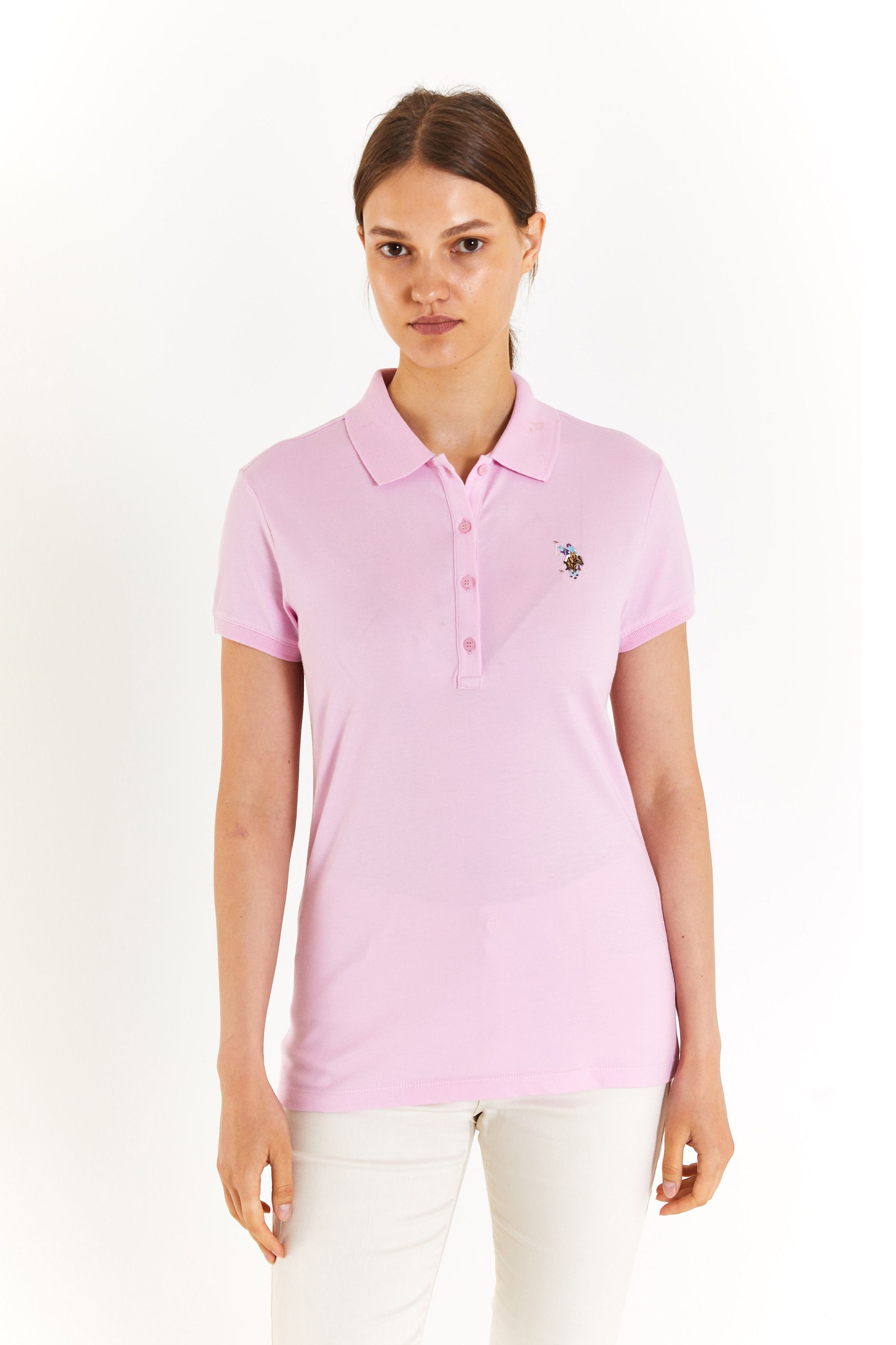 

Футболка женская U.S. POLO Assn. G082SZ0110TP0124-CLR розовая XS, Розовый, G082SZ0110TP0124-CLR