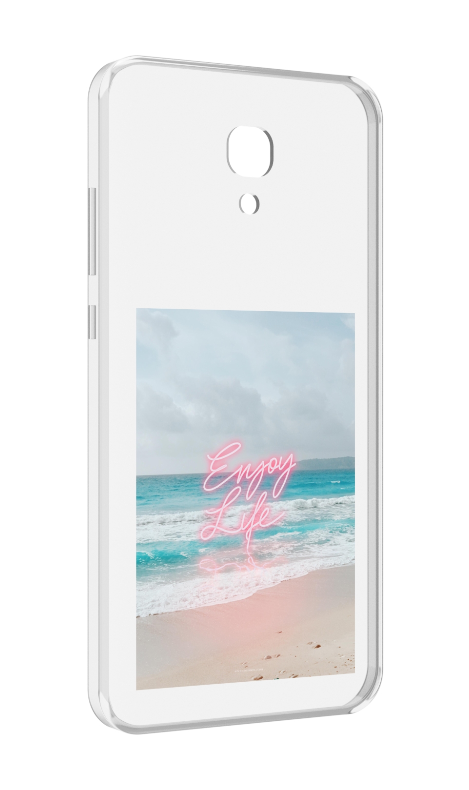 

Чехол MyPads красивый пляж для Meizu M6 (M711Q), Прозрачный, Tocco