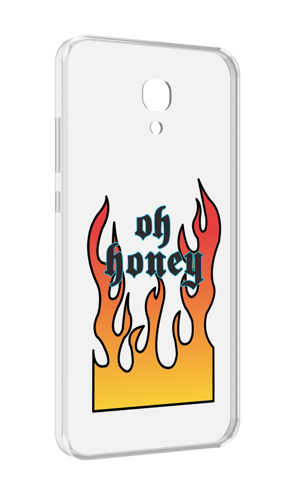 

Чехол MyPads красивое-пламя для Meizu M6 (M711Q), Прозрачный, Tocco