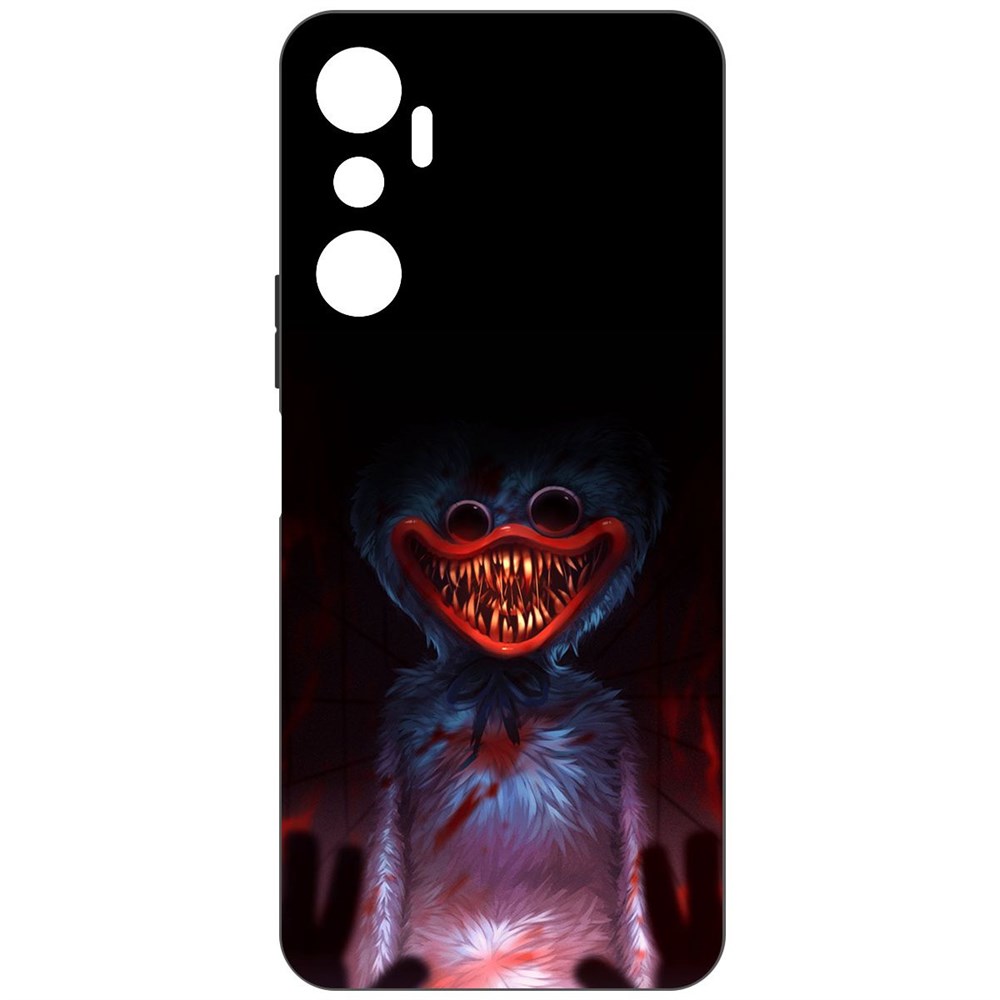 

Чехол-накладка Софт Атака Хаги Ваги для Infinix Hot 20, Черный