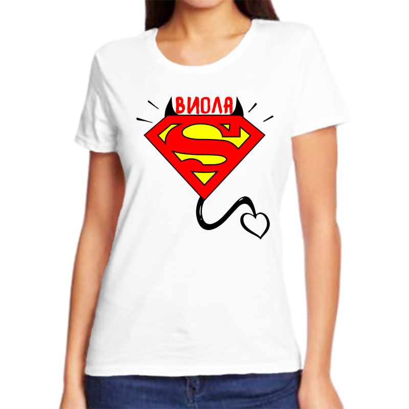 

Футболка женская белая 52 р-р виола, Белый, fzh_viola