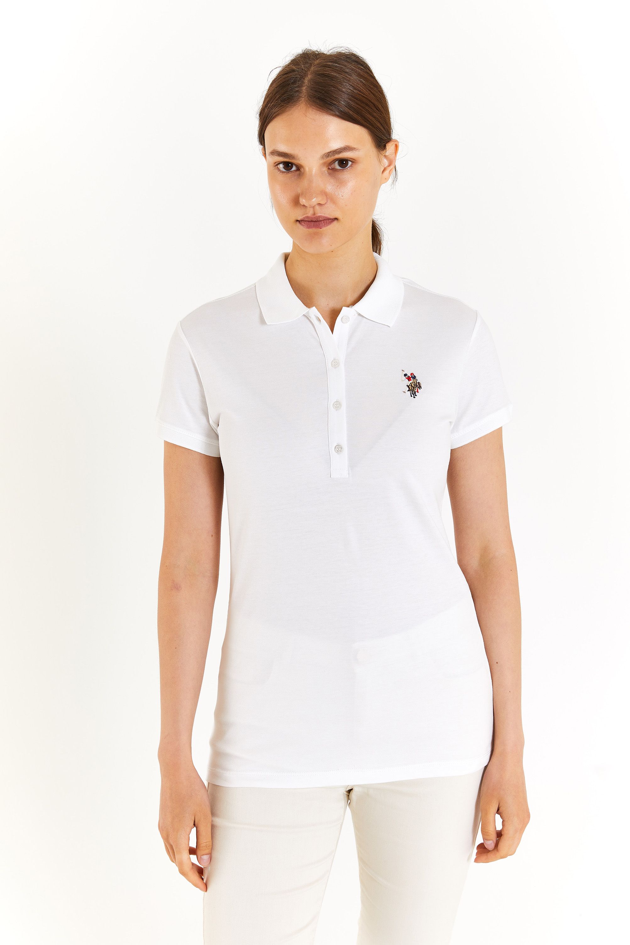 

Футболка женская U.S. POLO Assn. G082SZ0110TP0124-CLR белая M, Белый, G082SZ0110TP0124-CLR