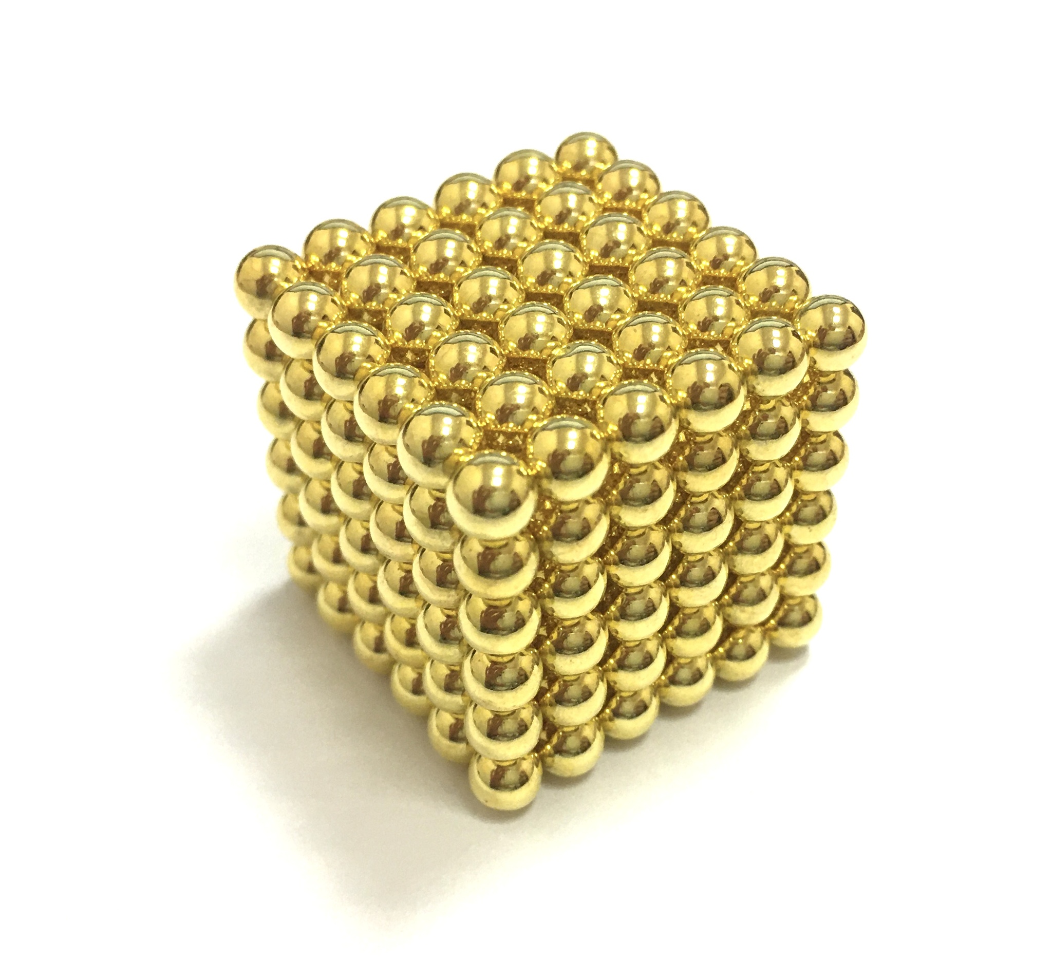 фото Магнитные шарики неокуб d5 мм золотой me0252 magelem