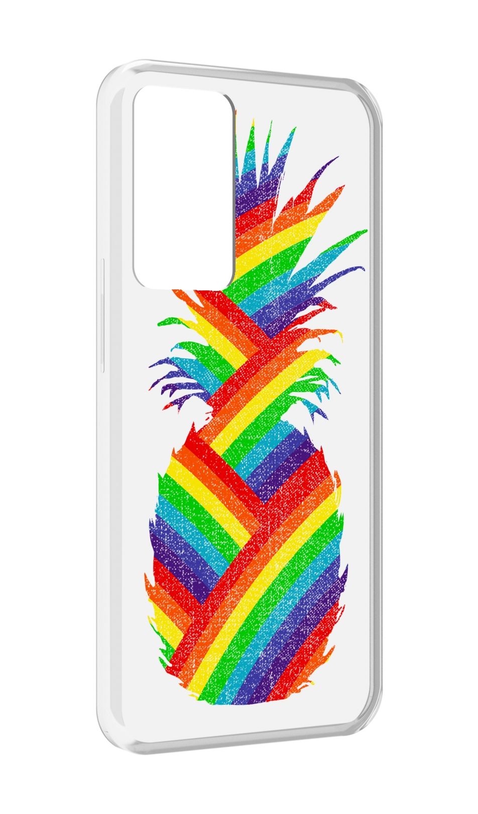 

Чехол MyPads радужный ананас для OPPO Reno 8 Lite, Прозрачный, Tocco