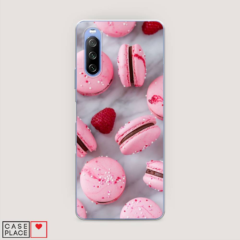 

Чехол Awog на Sony Xperia 10 III "Макарони с малиной", Разноцветный, 54950-10