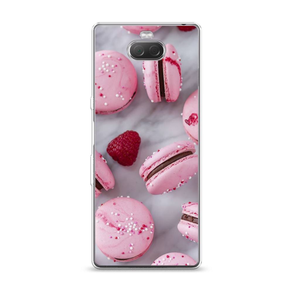 

Чехол Awog на Sony Xperia 10/XA3 "Макарони с малиной", Разноцветный, 54050-10