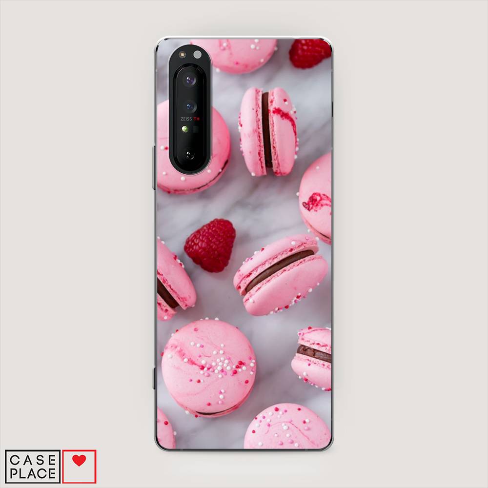 

Чехол Awog на Sony Xperia 1 II "Макарони с малиной", Разноцветный, 54550-10