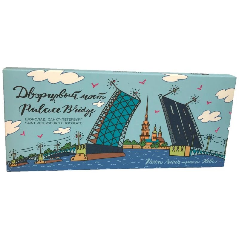 

Шоколад Shokobox Открытка Люблю Петербург молочный 5 г