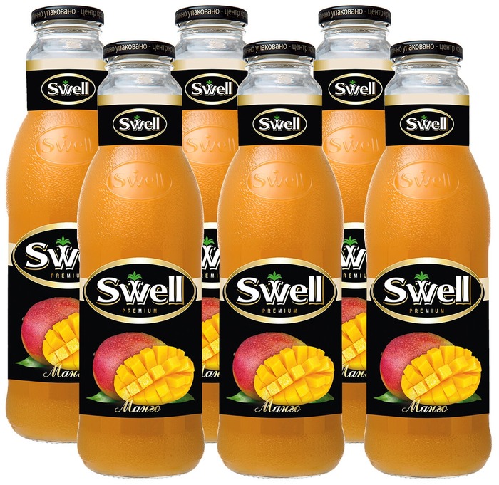 Нектар Swell манго 6  шт по 0,75 л