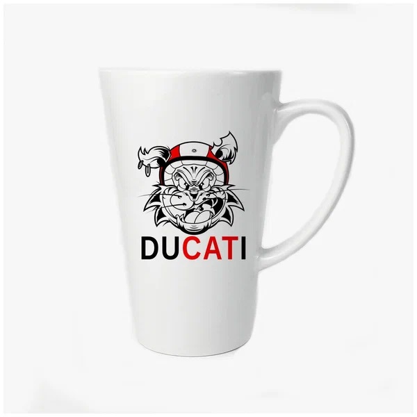 

Большая конусная кружка CoolPodarok Ducati