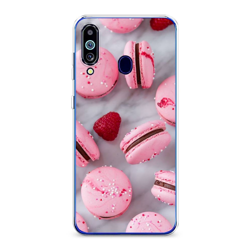 

Чехол Awog на Samsung Galaxy M40/A60 "Макарони с малиной", Разноцветный, 28750-10