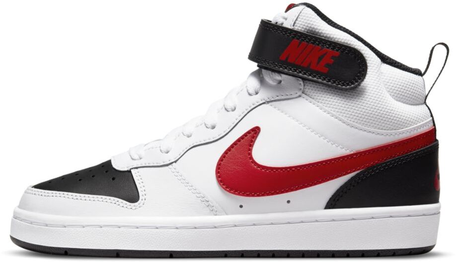 

Кеды унисекс Nike Court Borough Mid 2 белые 5.5 US, Белый, Court Borough Mid 2