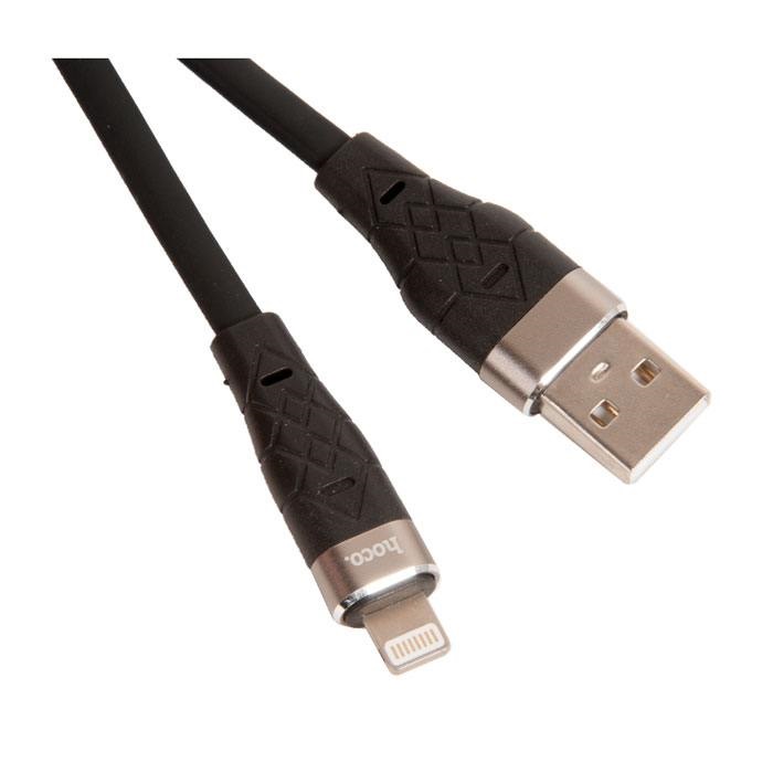 

Кабель HOCO X53 USB Lightning 1M 2.4A черный (IS000925), X53